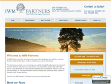 Tablet Screenshot of iwmpartners.com